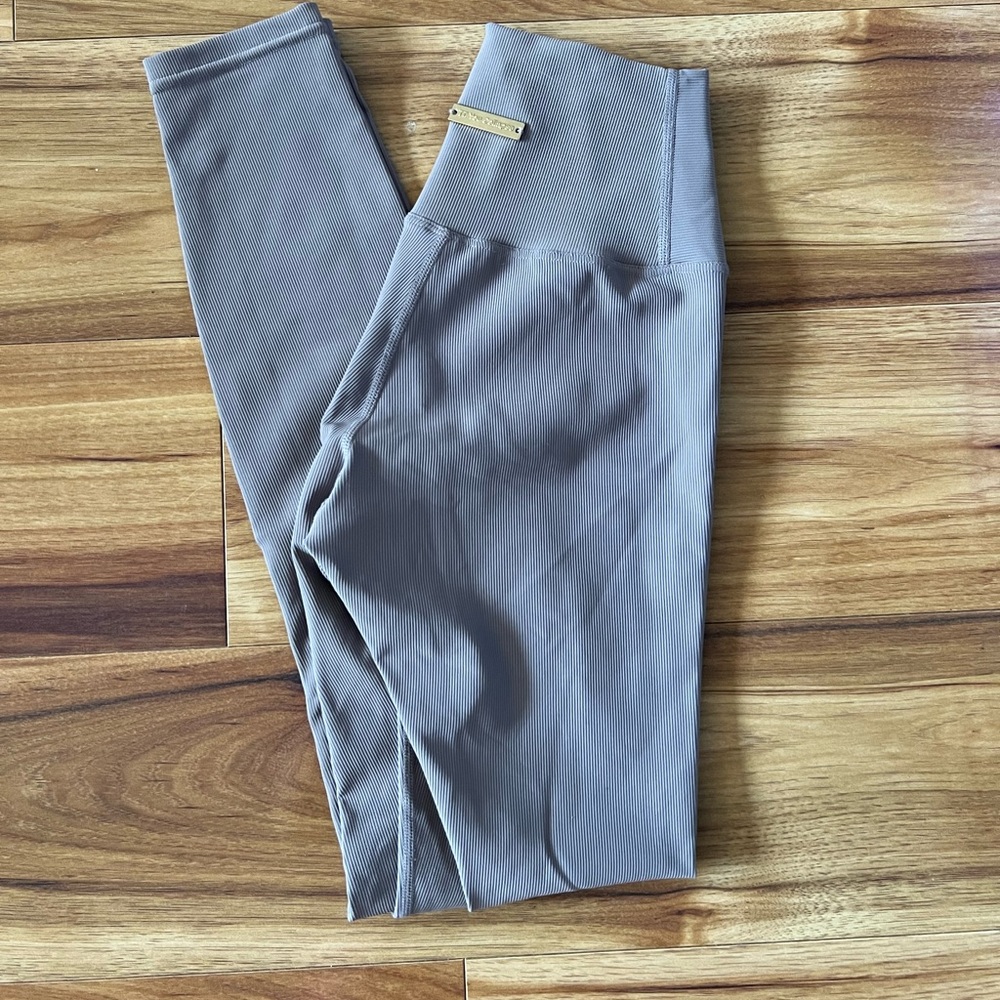 Til You Collapse Ribbed Leggings